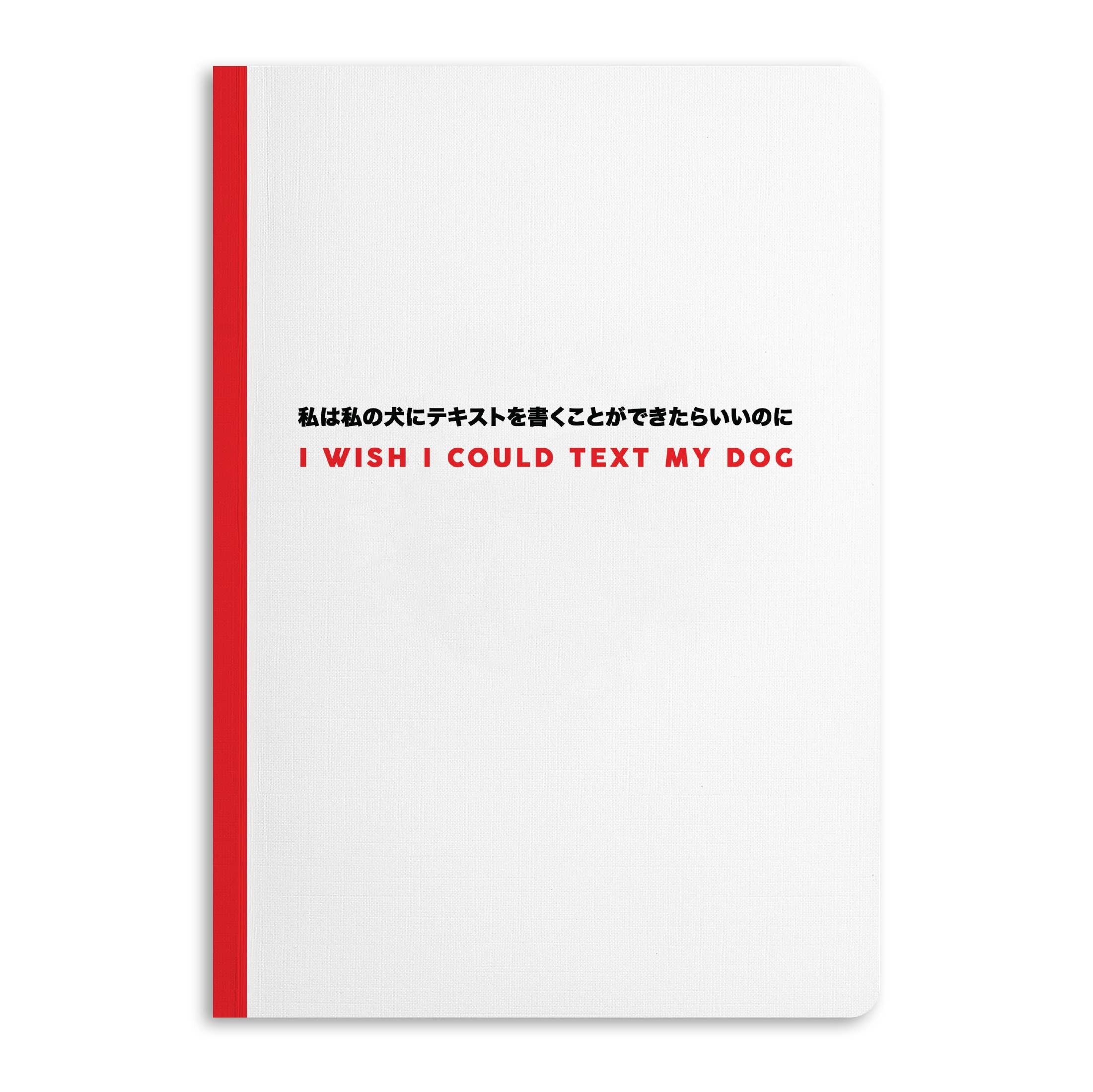 Vorrei poter mandare un sms al mio quaderno del cane, diario | Ecologico