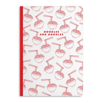 Noodles & Doodles Notebook, Ruled Journal | Eco-Friendly