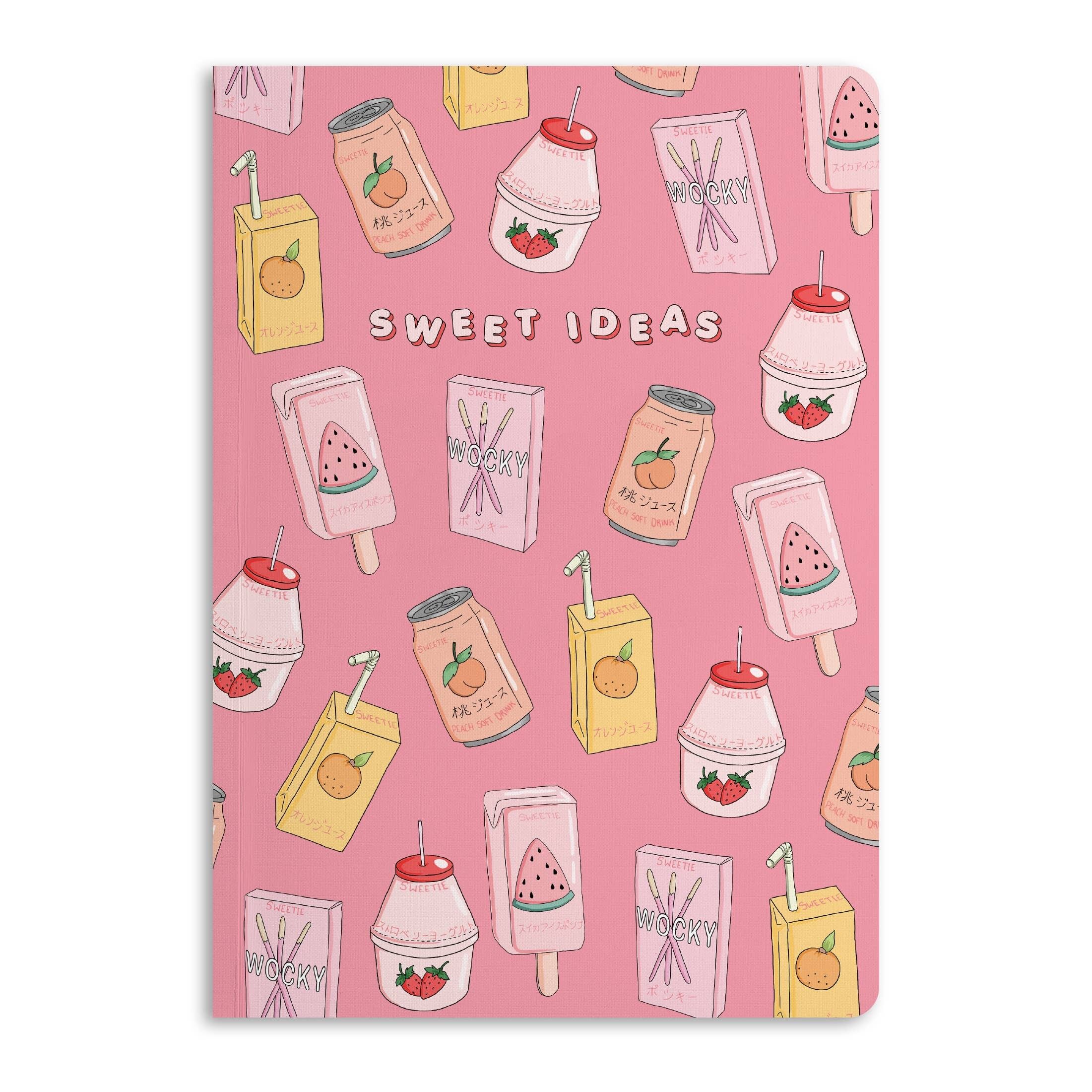 Taccuino di idee dolci, diario a righe | Ecologico