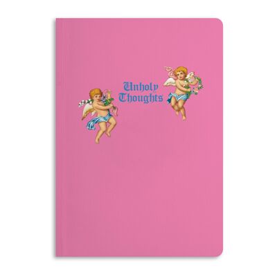 Unholy Thoughts Notebook, Ruled Journal | Eco-Friendly