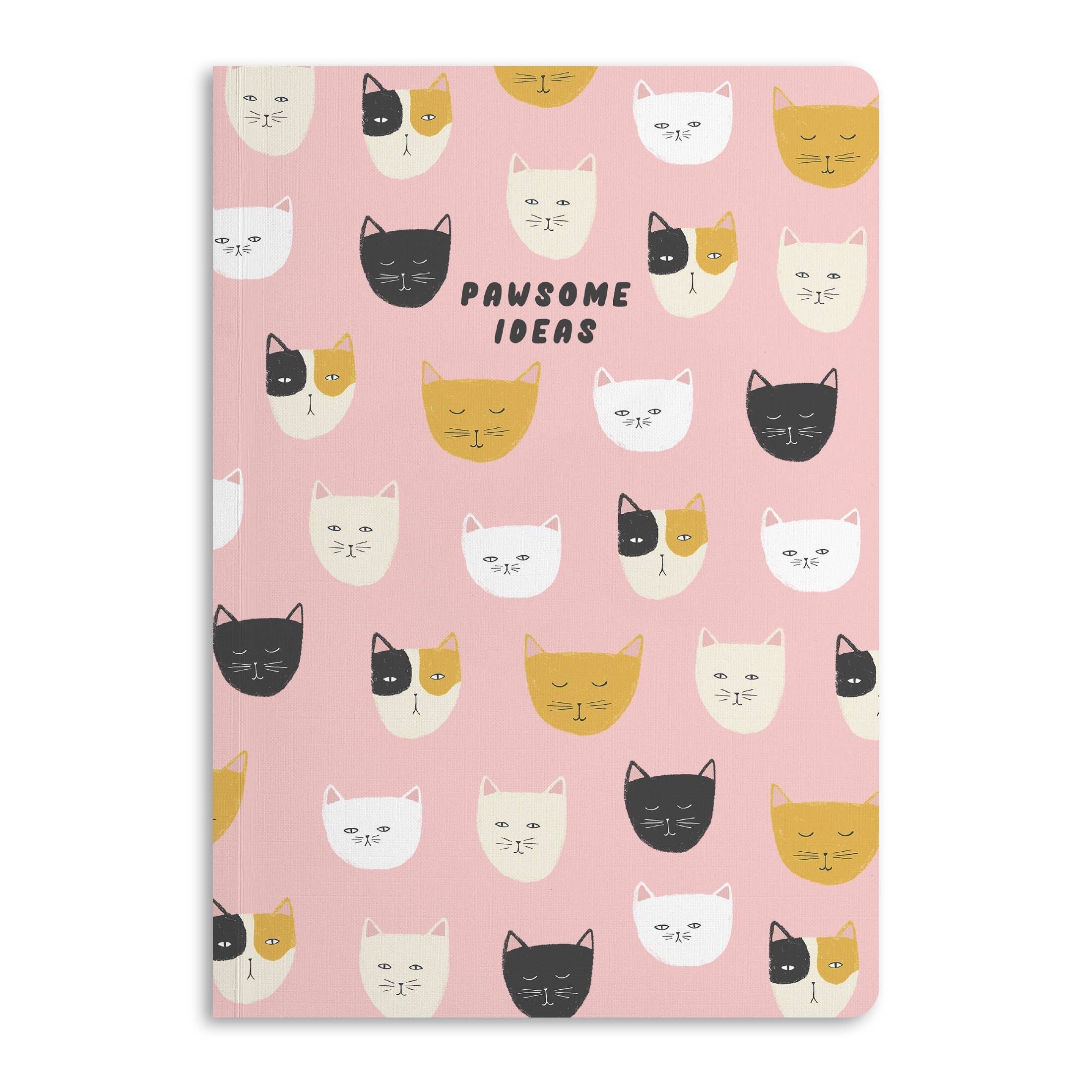 Taccuino di idee pawsome, diario a righe | Ecologico