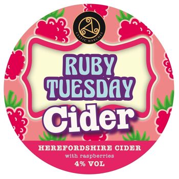 Ruby Tuesday Framboise Cidre 4% BIB 20L 4
