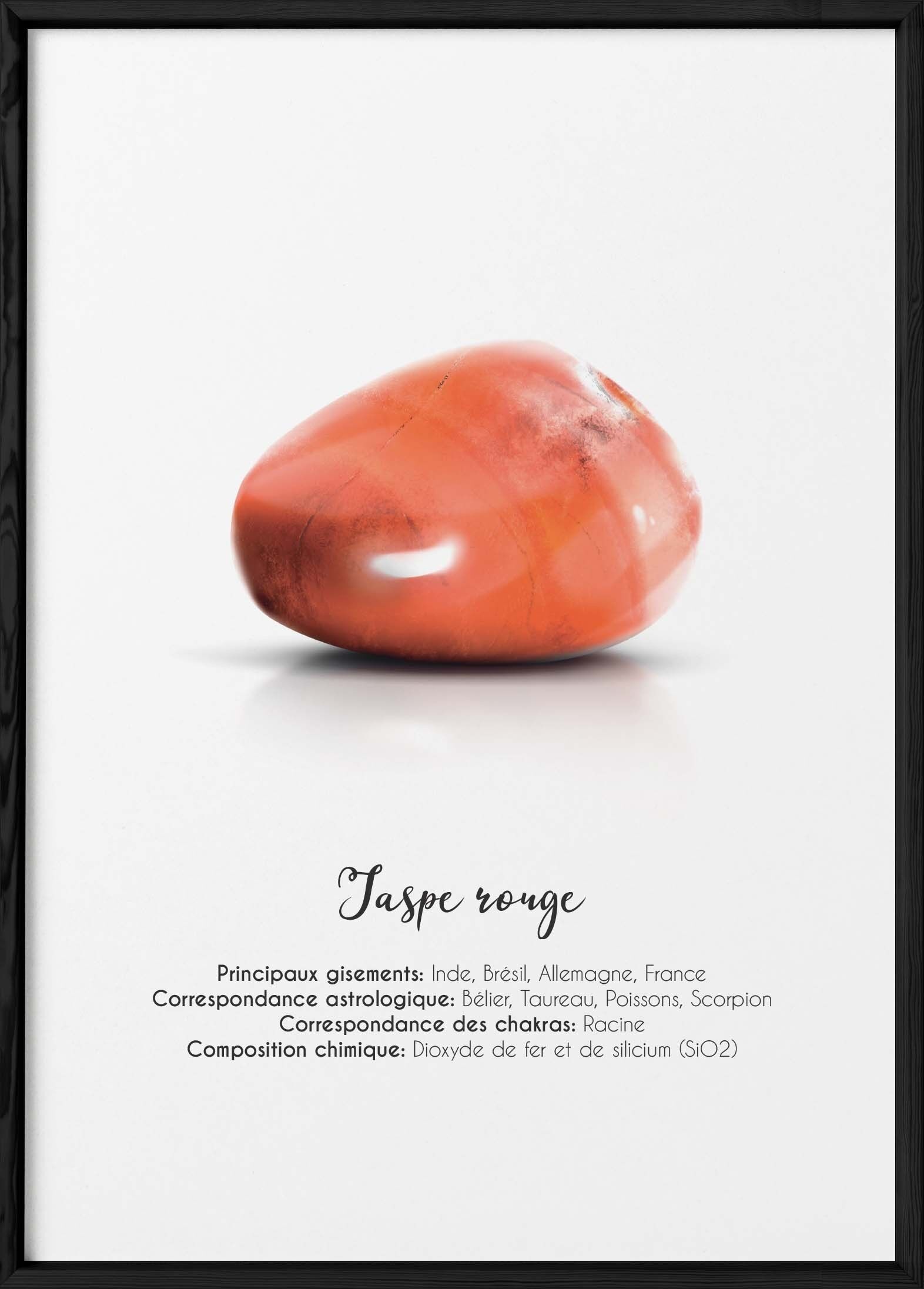 Poster di diaspro rosso