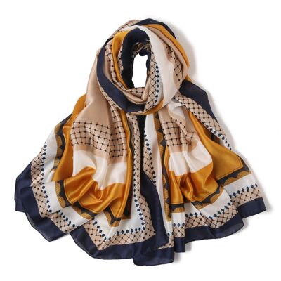 Maxpoint Florina Silk Stole - Yellow