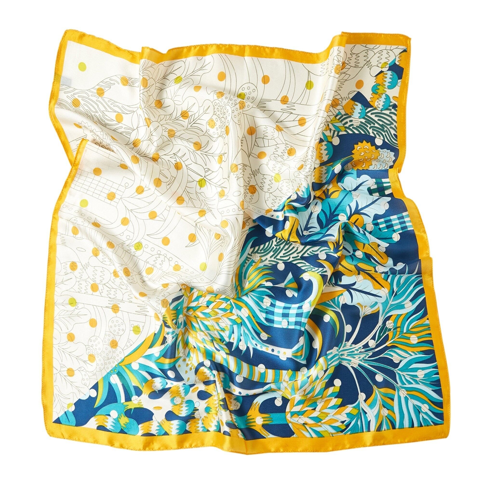 Piccolo Bigflower Cléo Seta Quadrata - Verde