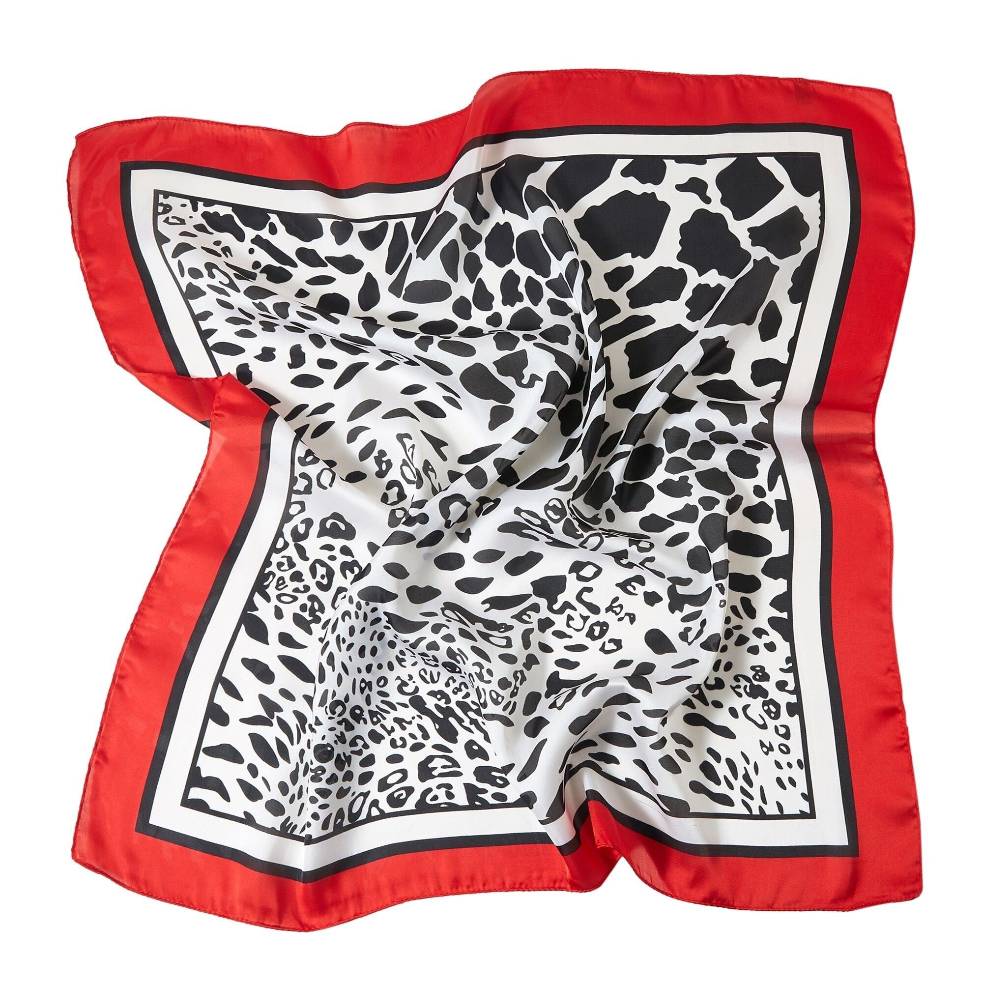 Piccola Seta Quadrata Panter Process Cléo - Rosso