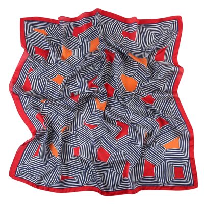 Large Psycho Zoe Silk Scarf