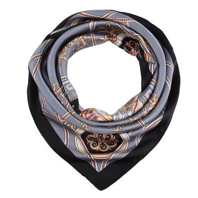 VKING Silk Scarf - Gray