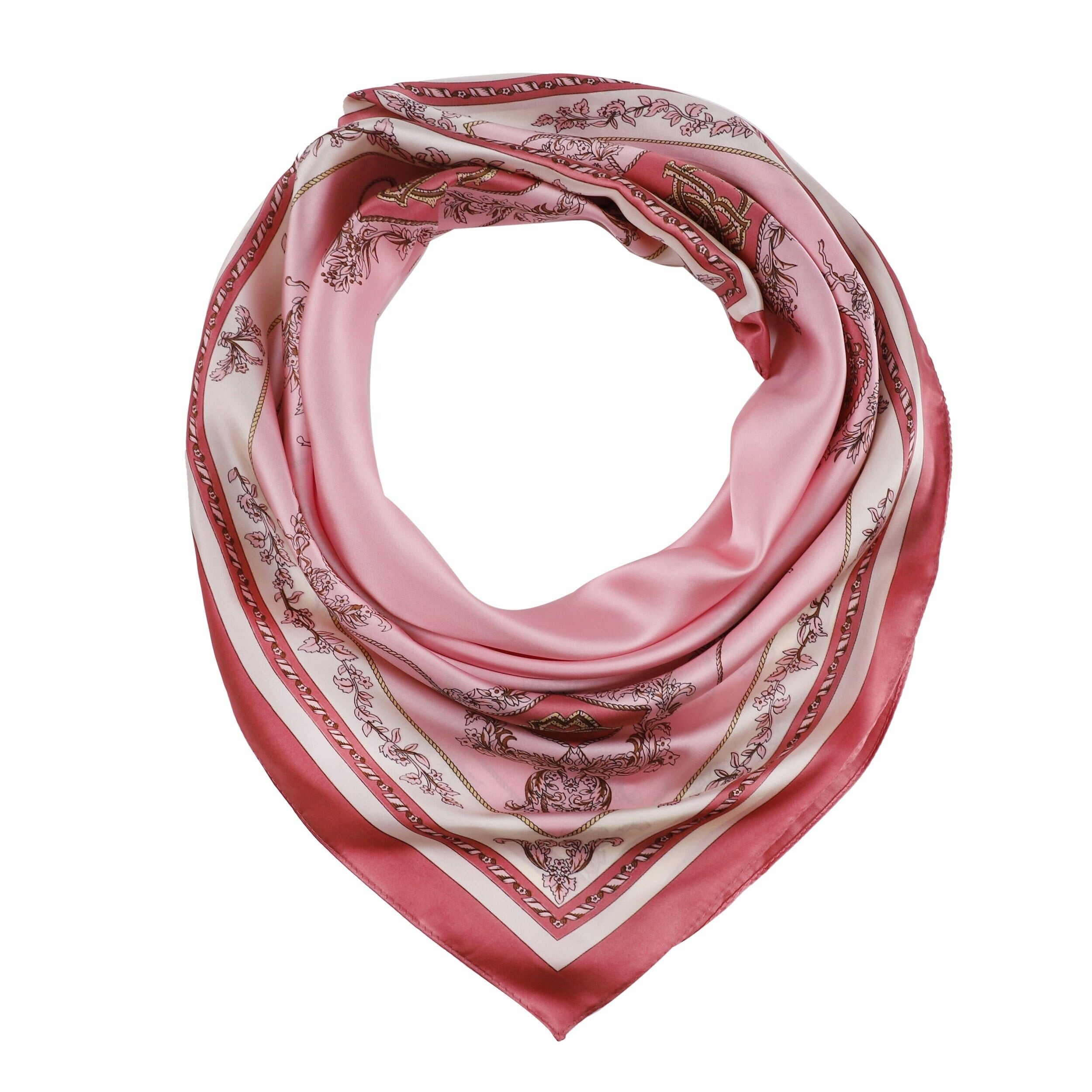 Sciarpa in seta da donna - rosa