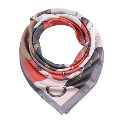 FRAME Silk Scarf - Orange