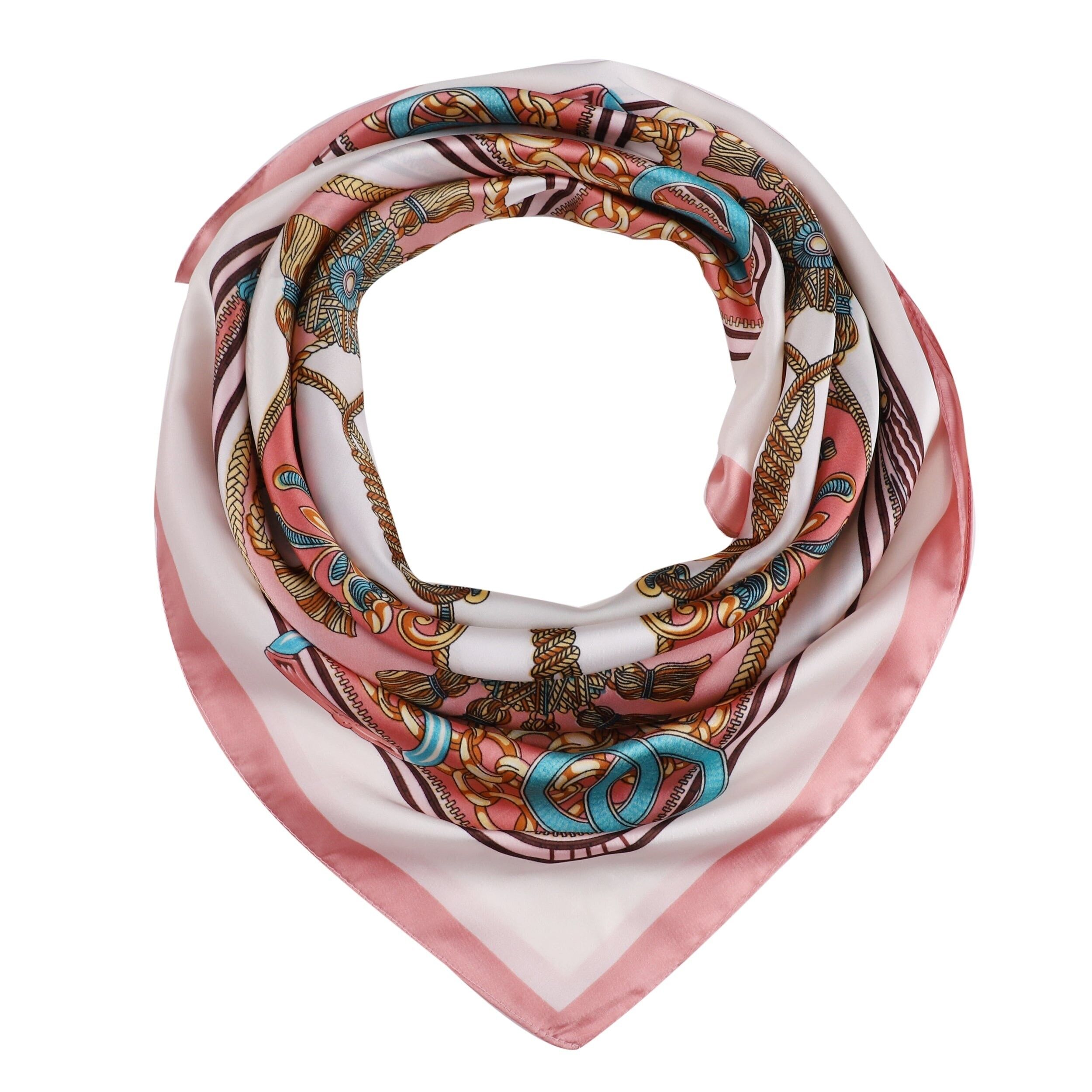 PRINCE Sciarpa di Seta - Rosa