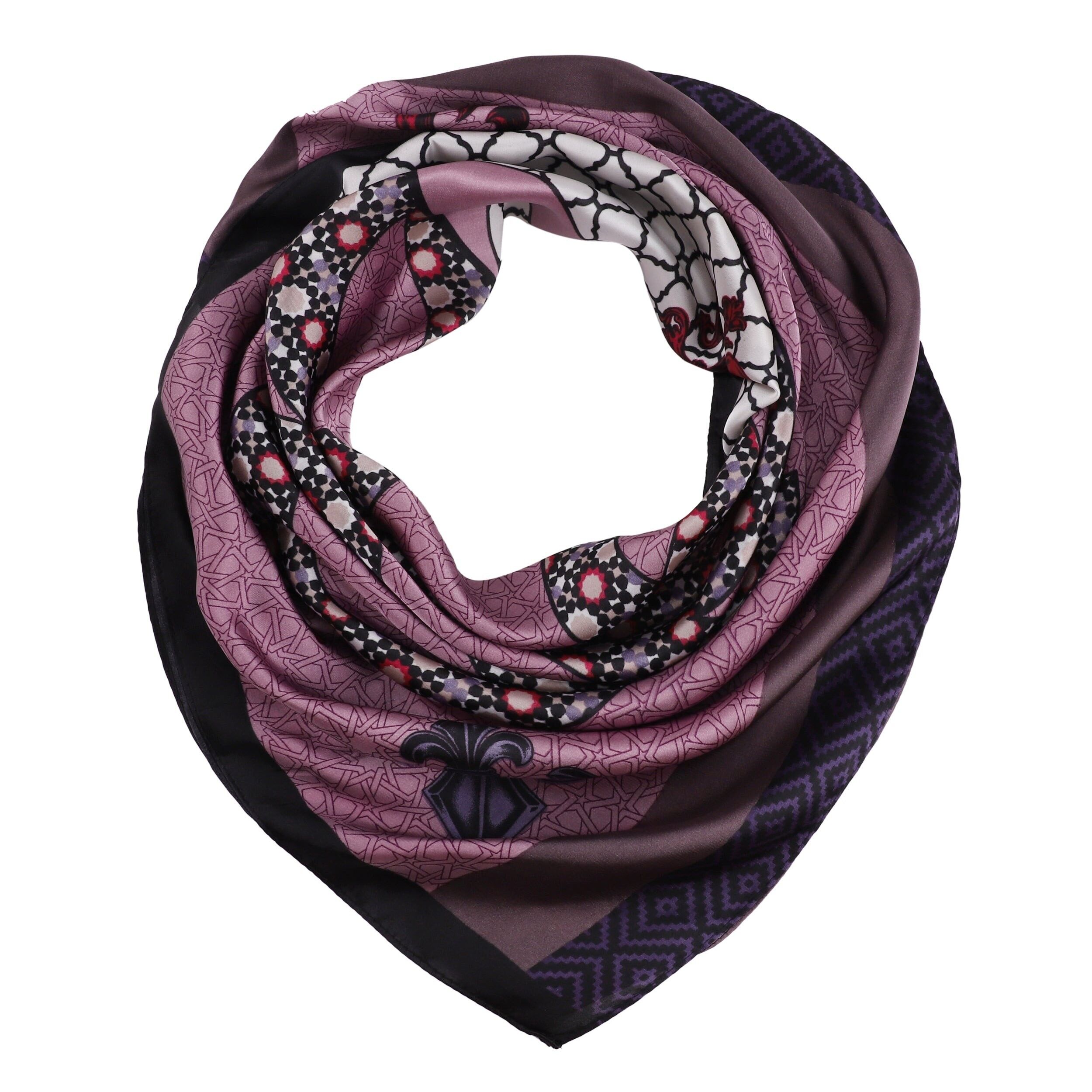 Sciarpa in seta EUCA - Scuro