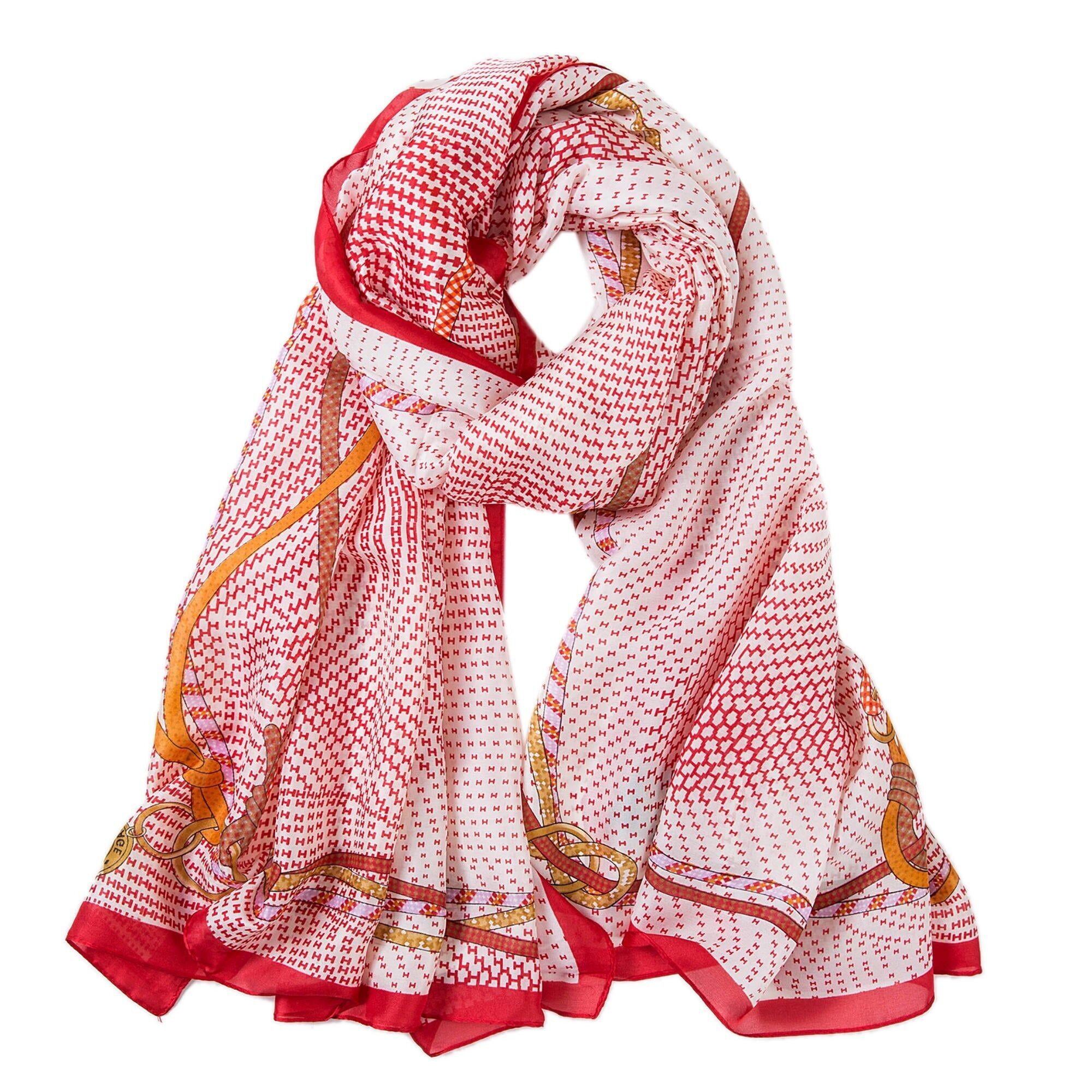 Stola in Seta Florina Rossa