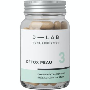 DÉTOX PEAU - Purifie la peau en profondeur - Compléments Alimentaires 1