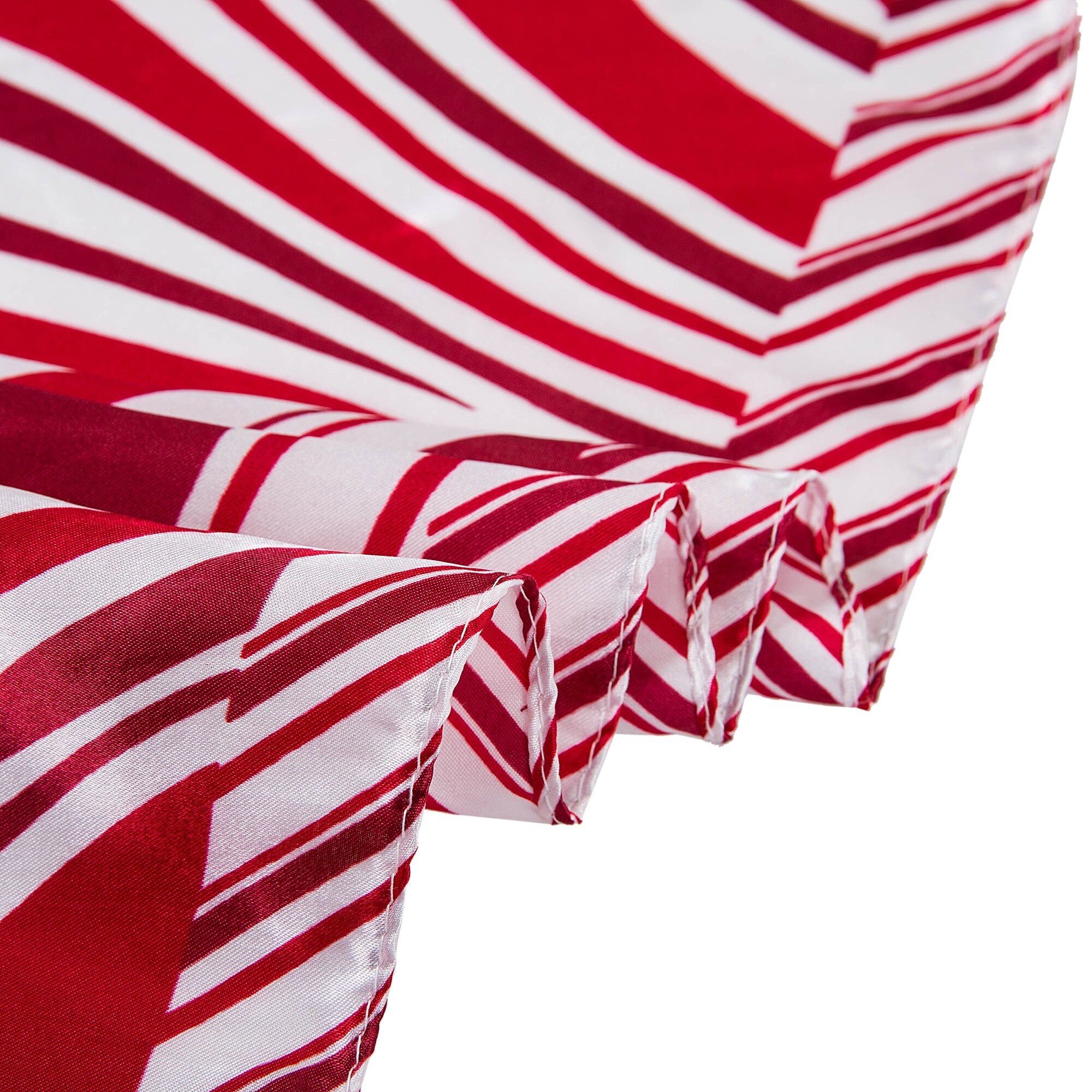Petit carré de Soie Cream Red Cléo