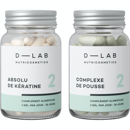 DUO NUTRITION-CAPILLAIRE - Action 360° sur la synthèse de kératine - Compléments Alimentaires Cheveux