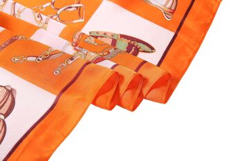 Etole de Soie Orange Horse Gown 4