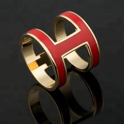 H ring - Red