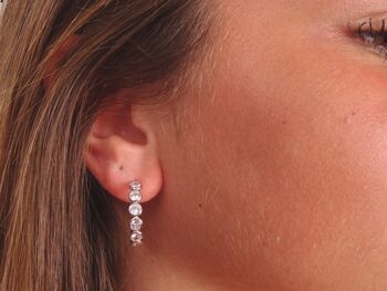 CREOLA EARRINGS SILVER 6