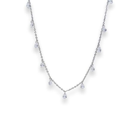 COLLANA ACQUA ARGENTO