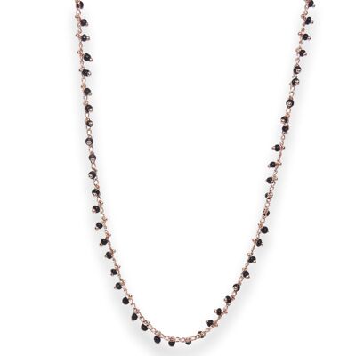 SMALLPEARL NECKLACE PINKGOLD
