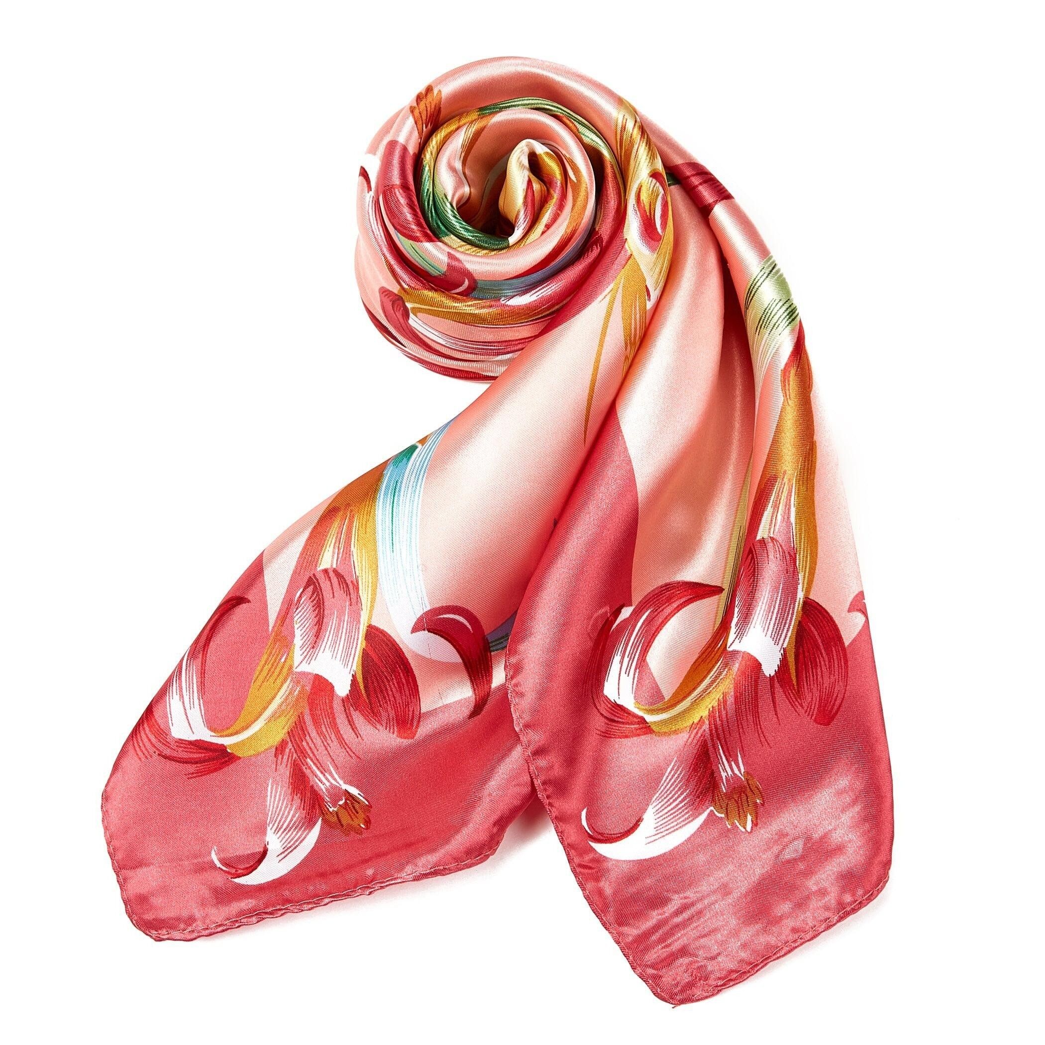 Artflow Silk Square - Rosso