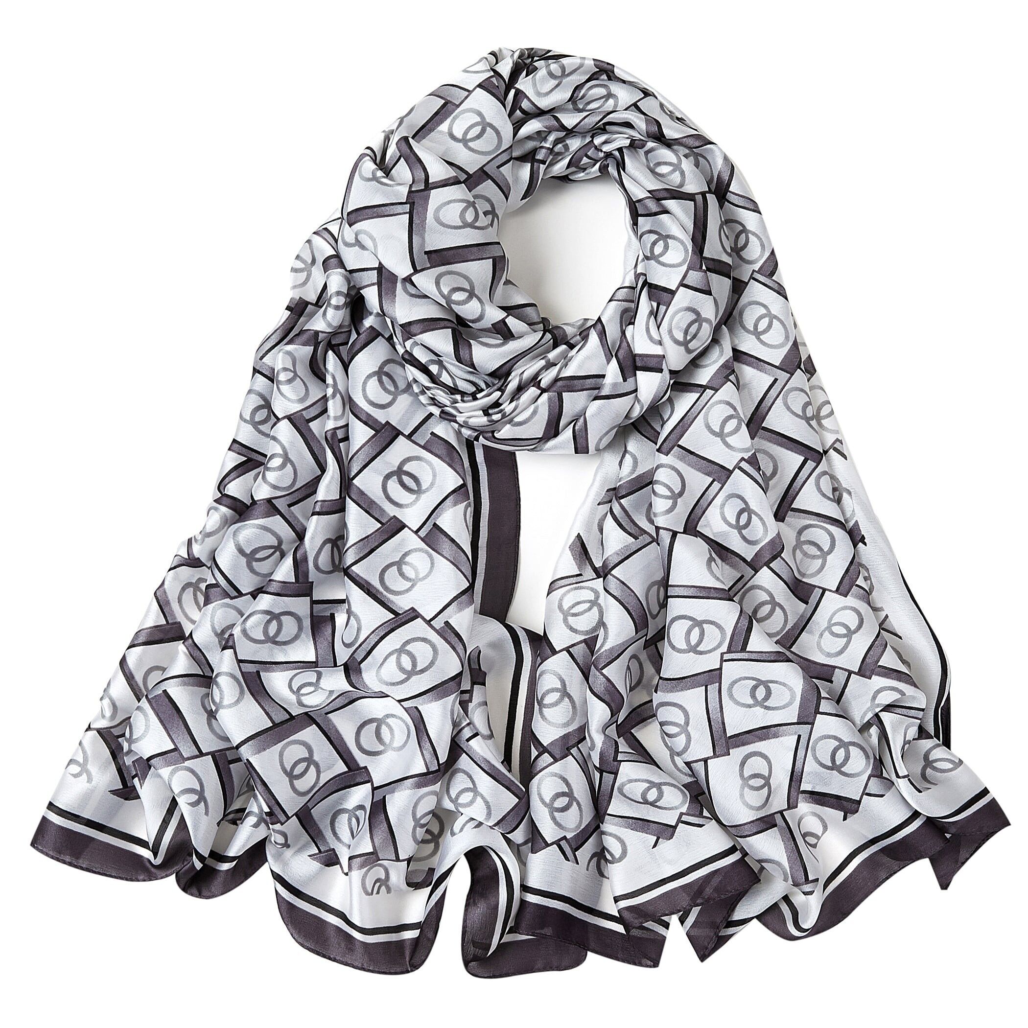 Stola Easyring in Seta - Nera