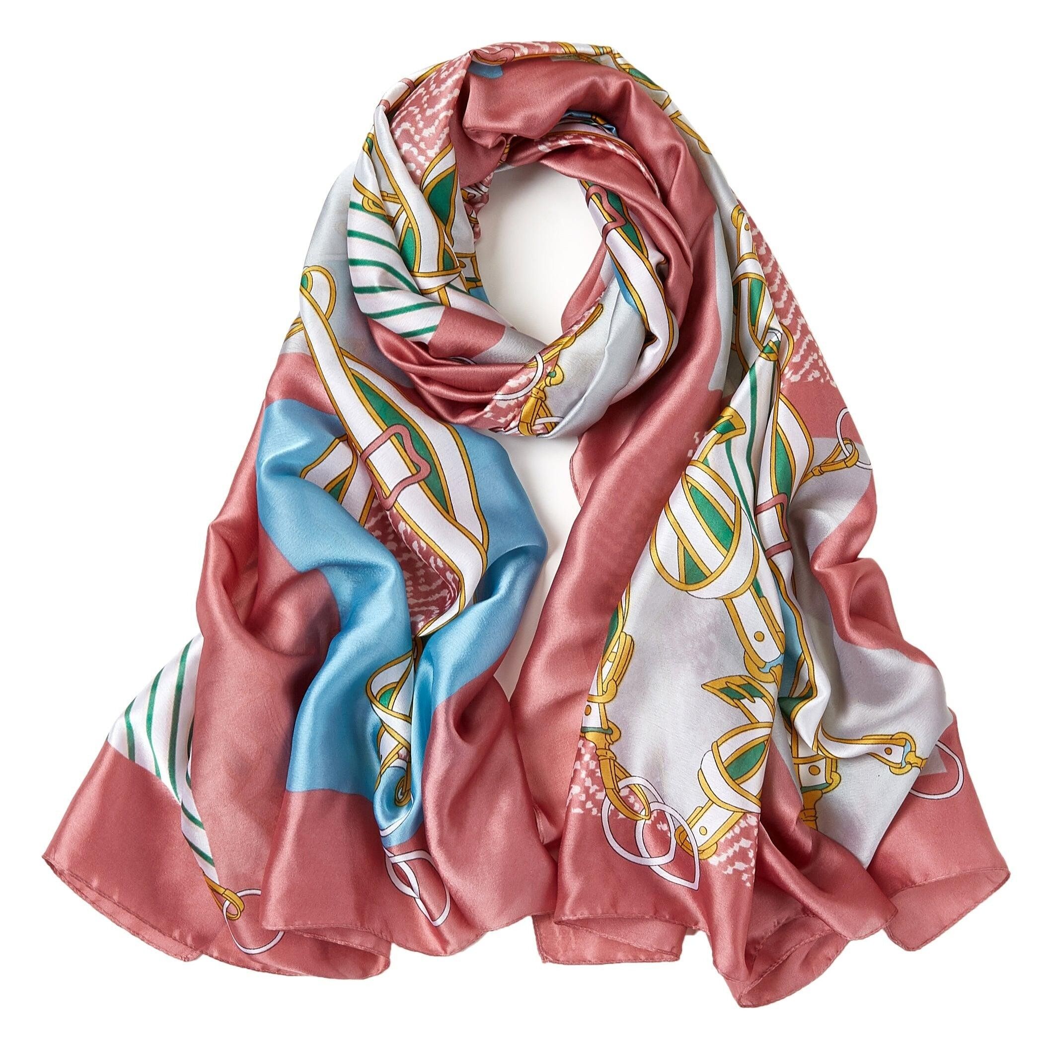 Stola Easy Belts in Seta - Rosa