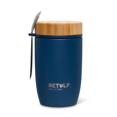 Retulp - BigMug Premium - Bleu avec cuillère