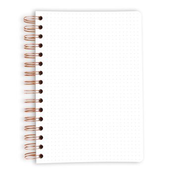 Notebook | Cahier à spirale | Bullet Journal - Beautiful Is Never Perfect - DIN A5 - 120 feuilles 3
