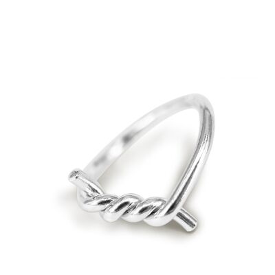 MOORINGS Bague Argent