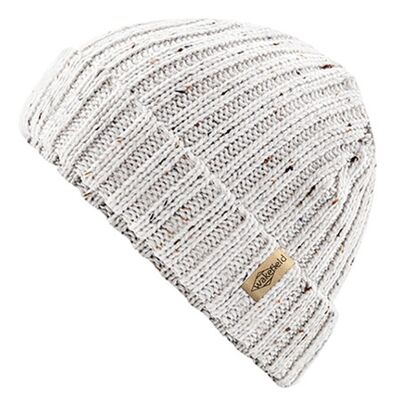 Speckle Beanie Cream Coloured