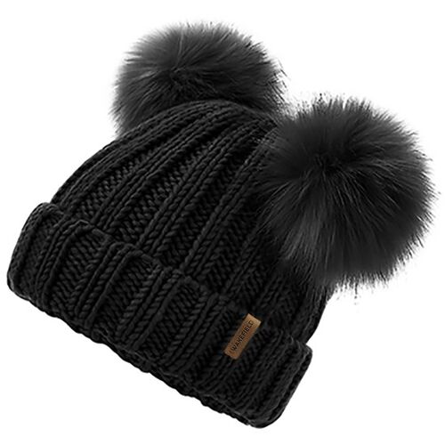 Mickey Mouse Winter Hat Black - Kids