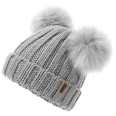 Mickey Mouse Winter Hat Grey - Kids
