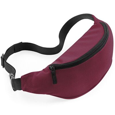 FannyPack Burdeos Rojo