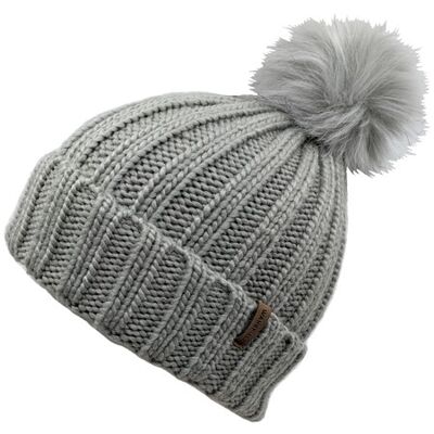 Cappello invernale fiocco di neve grigio