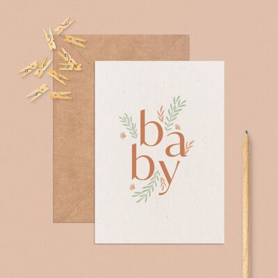 Baby • Carte de naissance A6