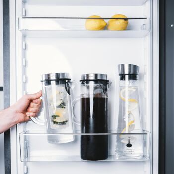 Carafe à eau avec brochette pour fruits ou légumes - 1 litre 5