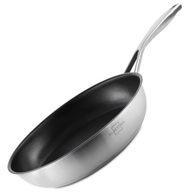 Frying pan Ø 28 cm - stainless steel - induction - coated