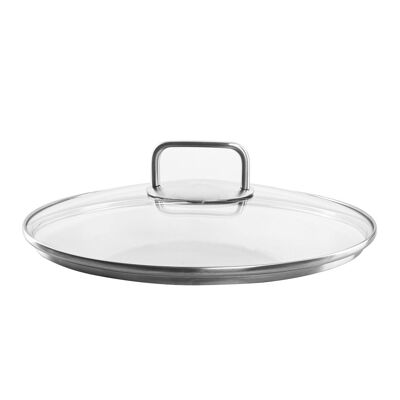 Couvercle en verre 28 cm - Pour toutes les casseroles et casseroles d'un diamètre intérieur de 28 cm.
