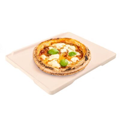 Pizza stone for oven & grill - rectangular