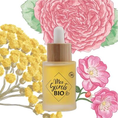 Bio-Anti-Aging-Serum My Organic Secrets "Ma vie en Rose" - 30 ml