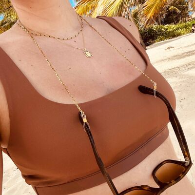 Sunglass Lanyuard Necklace - Sunglasses Necklace in Gold