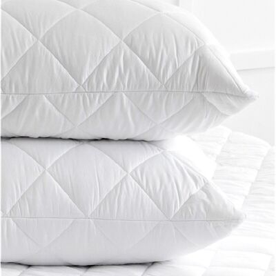 Kissenbezug Gesteppt Baumwolle | Quilted Pillowcase Cotton | 50x70 cm
