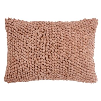 Boucles de coussin | 40x60cm | rose