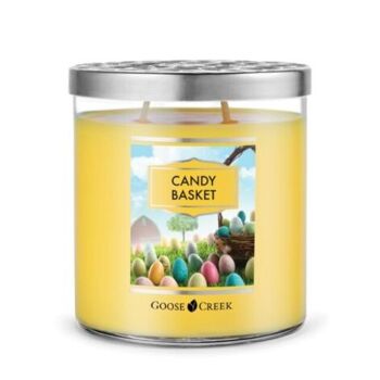 Candy Basket Goose Creek Candle® 453 grammes Collection Printemps Pâques 1