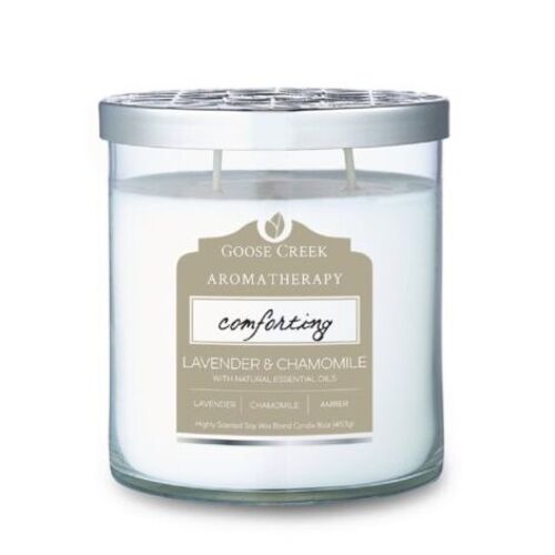 Lavender & Chamomile Goose Creek Candle® 453 grams Aromatherapy 60 Burning Hours