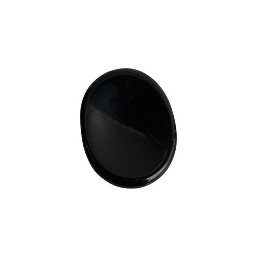 Worry Thumb Stone, Black Obsidian