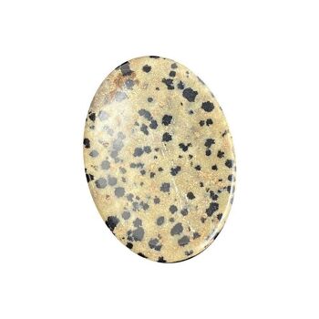 Worry Thumb Stone, Jaspe Dalmatien 2