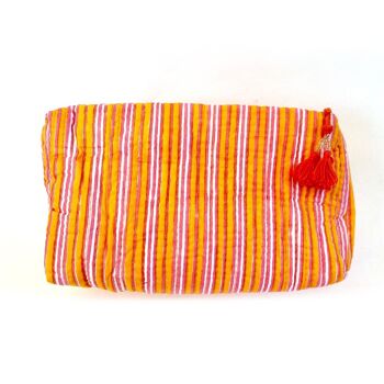 Trousse de toilette "Seasons" rose-orange 5